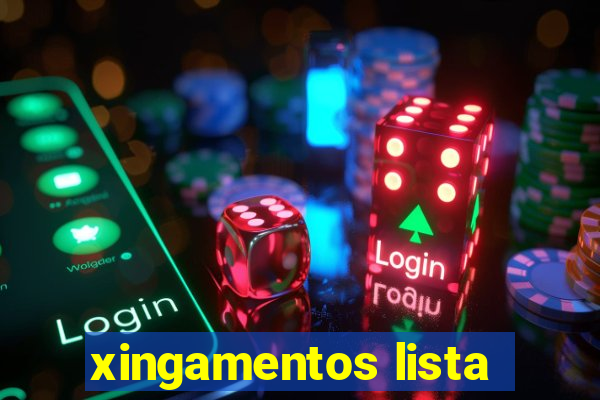 xingamentos lista